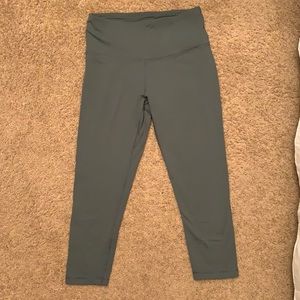 Olive green leggings